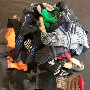 Variety of socks. Ski socks, tennis socks, icebreaker, wigwam, point 6, Eddie Ba